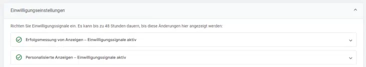 Consent Mode Aktiv Google Analytics 4